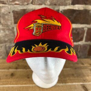 NEW ACCEL SMB Beermen Cap 007237 Baseball/ Basketball Hat Men Red Black One Size